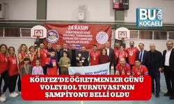 Körfez’de Öğretmenler Günü Voleybol Turnuvası’nın Şampiyonu Belli Oldu
