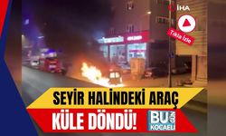 Seyir Halindeki Araç Küle Döndü!