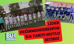 Lider Değirmenderespor İlk Yarıyı Mutlu Bitirdi