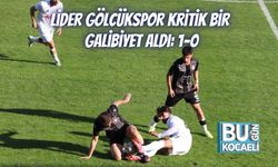 Lider Gölcükspor Kritik Bir Galibiyet Aldı: 1-0