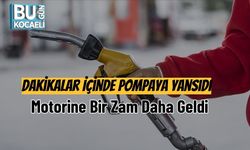 Dakikalar İçinde Pompaya Yansıdı: Motorine Bir Zam Daha Geldi