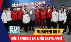 Muzaffer Bıyık Milli Sporcularla Bir Araya Geldi