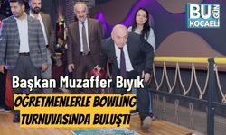 Başkan Muzaffer Bıyık Öğretmenlerle Bowling Turnuvasında Buluştı