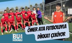 Ömer Ata Futboluyla Dikkat Çekiyor