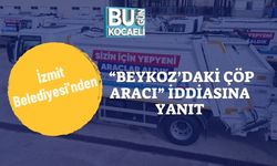 İzmit Belediyesi’nden “Beykoz’daki Çöp Aracı” İddiasına Yanıt