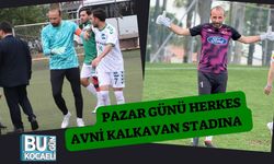 Pazar Günü Herkes Avni Kalkavan Stadına