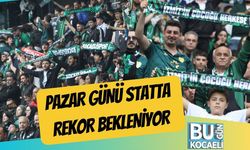 Pazar Günü Statta Rekor Bekleniyor