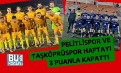 Pelitlispor ve Taşköprüspor Haftayı 3 Puanla Kapattı