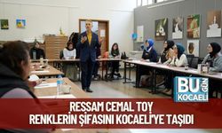 Ressam Cemal Toy, Renklerin Şifasını Kocaeli'ye Taşıdı