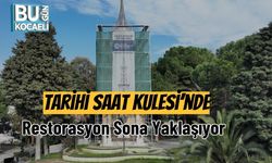 Tarihi Saat Kulesi’nde Restorasyon Sona Yaklaşıyor