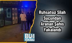 Ruhsatsız Silah Suçundan Aranan Şahıs Yakalandı