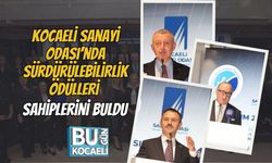 Kocaeli Sanayi Odası’nda Sürdürülebilirlik Ödülleri Sahiplerini Buldu