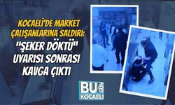 Kocaeli’de Market Çalışanlarına Saldırı: “Şeker Döktü” Uyarısı Sonrası Kavga Çıktı
