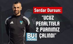 Serdar Dursun: "Ucuz Penaltıyla 2 Puanımız Çalındı"