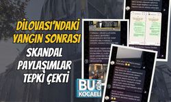 Dilovası’ndaki Yangın Sonrası Skandal Paylaşımlar Tepki Çekti