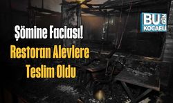 Şömine Faciası! Restoran Alevlere Teslim Oldu