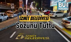 İzmit Belediyesi Sözünü Tuttu