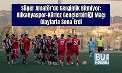 Süper Amatör’de Gerginlik Bitmiyor: Alikahyaspor–Körfez Gençlerbirliği Maçı Olaylarla Sona Erdi