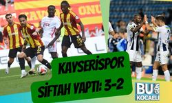 Kayserispor Siftah Yaptı: 3-2