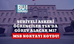 Suriyeli Askeri Öğrenciler TSK'da Görev Alacak Mı? MSB Noktayı Koydu!