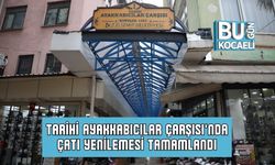Tarihi Ayakkabıcılar Çarşısı’nda Çatı Yenilemesi Tamamlandı
