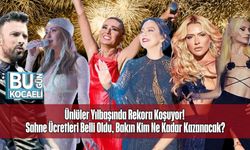 Ünlüler Yılbaşında Rekora Koşuyor! Sahne Ücretleri Belli Oldu, Bakın Kim Ne Kadar Kazanacak?