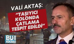 Vali Aktaş: “Taşıyıcı Kolonda Çatlama Tespit Edildi”