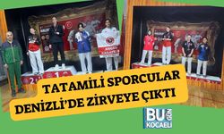 Tatamili Sporcular Denizli’de Zirveye çıktı
