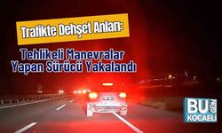 Trafikte Dehşet Anları: Tehlikeli Manevralar Yapan Sürücü Yakalandı