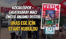 Kocaelispor – Galatasaray Maçı Öncesi Anlamlı Destek: Uras Ege İçin Stant Kuruldu