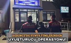 Derince’de Yunus Timlerinden Uyuşturucu Operasyonu!
