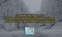 UZMAN TARİH VERDİ: İSTANBUL VE KOCAELİ’YE KAR GELİYOR! SON 9 YILIN EN SERT KIŞI YAŞANACAK