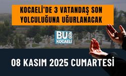 Kocaeli'de 3 Vatandaş Son Yolculuğuna Uğurlanıyor