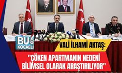 Vali İlhami Aktaş: "Çöken Apartmanın Nedeni Bilimsel Olarak Araştırılıyor"