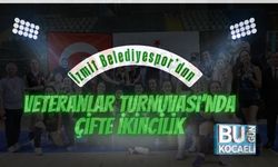 İzmit Belediyespor’dan Veteranlar Turnuvası’nda Çifte İkincilik