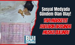 Sosyal Medyada Gündem Olan Olay! Yapı Markette Rafların Arasında Muska Bulundu