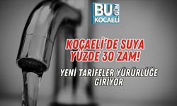 Kocaeli’de Suya Yüzde 30 Zam! Yeni Tarifeler Yürürlüğe Giriyor