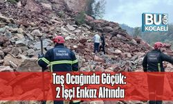 Taş Ocağında Göçük: 2 İşçi Enkaz Altında