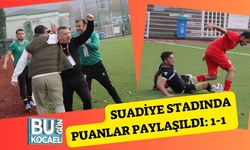 Suadiye Stadında Puanlar Paylaşıldı: 1-1