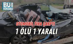 Otomobil Tıra Çarptı: 1 Ölü, 1 Yaralı