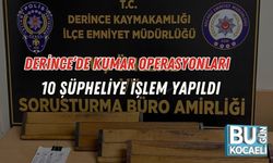Derince’de Kumar Operasyonları: 10 Şüpheliye İşlem Yapıldı