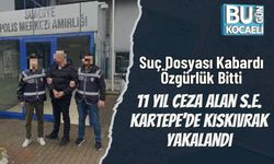 Suç Dosyası Kabardı, Özgürlük Bitti: 11 Yıl Ceza Alan S.E. Kartepe’de Kıskıvrak Yakalandı