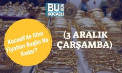 Kocaeli’de Altın Fiyatları Bugün Ne Kadar? (3 Aralık Çarşamba)