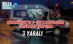 Karamürsel’de D-130 Karayolunda Zincirleme Çarpışma: 3 Yaralı