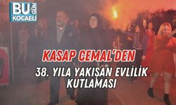 Kasap Cemal’den 38. Yıla Yakışan Evlilik Kutlaması