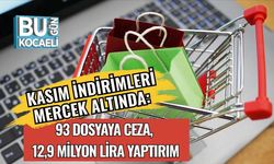 Kasım İndirimleri Mercek Altında: 93 Dosyaya Ceza, 12,9 Milyon Lira Yaptırım