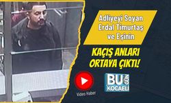 Adliyeyi Soyan Erdal Timurtaş ve Eşinin Kaçış Anları Ortaya Çıktı! O Anlar Kameraya Böyle Yansıdı