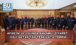 AFAD’ın 16. Yılında Anlamlı Ziyaret: Vali Aktaş’tan Teşkilata Tebrik