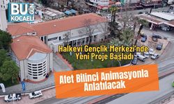 Halkevi Gençlik Merkezi’nde Yeni Proje Başladı: Afet Bilinci Animasyonla Anlatılacak