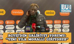 Agyei’den Galibiyet Yorumu: “Yeni Yıla Moralli Giriyoruz”